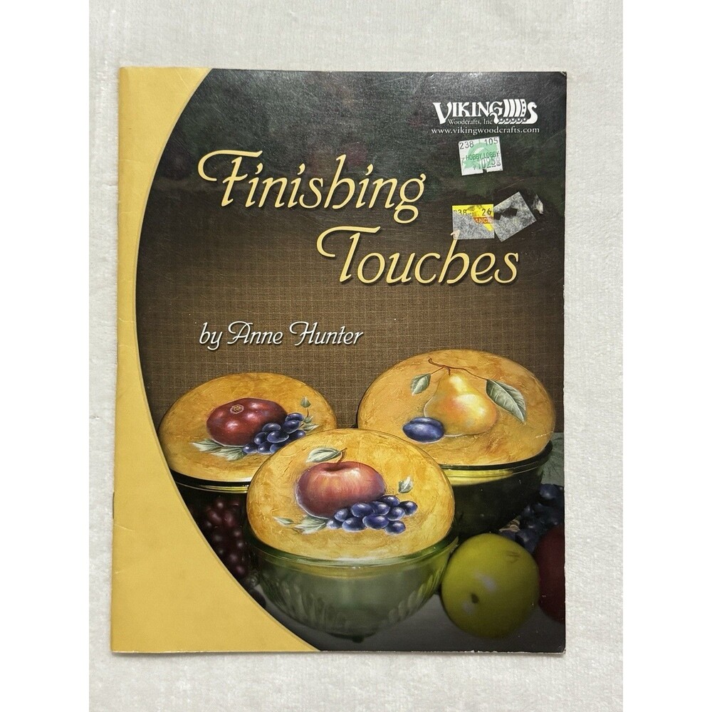 Finishing Touches Volume 1 Anne Hunter Viking Decorative Painting Book Patterns